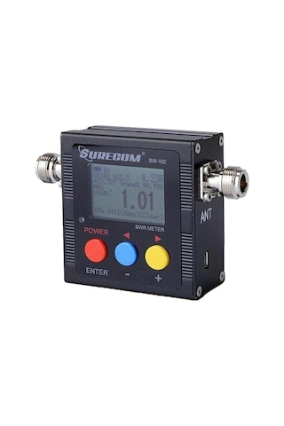 Surecom Sw-102 125-525 Mhz Vhf/uhf Dijital Anten Güç Ve Swr Metre Güç Watt Metre Telsiz Surecom - 234285529
