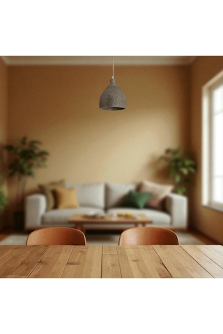 Nela Gri Sarkıt Avize Gri