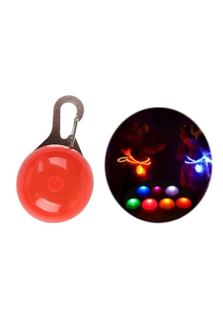 Led El Feneri Pet Kolye Karanlıkta Parlayan Parlak Evcil Hayvan Kolyesi