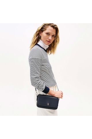 Tommy Hilfiger Kadın Mavi Omuz Çantası Aw0aw17677-dw6 Mavi