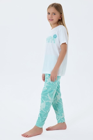 U.s. Polo Assn. Kız Çocuk Yeşil Pijama Takım Us2506-c-v2 Yeşil
