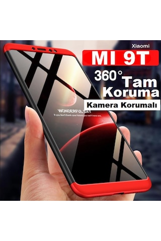 Xiaomi Mi 9T Kilif Zore Kamera Korumali 360 Tam Koruma Ays 395508098