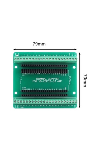 Esp32 Terminal Board 38 Pin Vidalı Klemens Adaptör Kartı Esp32 Devkit V1 Geliştirme Kartı Breakout G