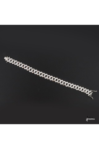 925 Ayar Gümüş Zarif Gurmet Bileklik N11.3929