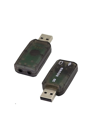AoGo USB 3D Sound Harici Ses Kartı