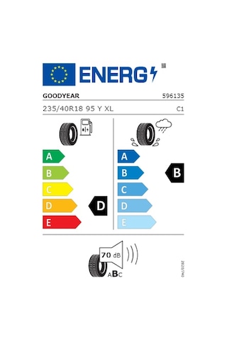 Goodyear 235/40 R18 95Y Xl Fp Eagle Sport 2 Uhp Oto Yaz Lastiği 2026