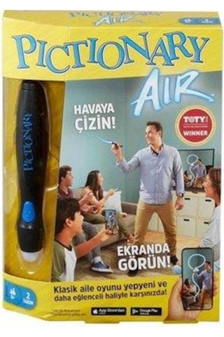 Mattel Gxd36 Pictionary Air Havaya Çizme Oyunu