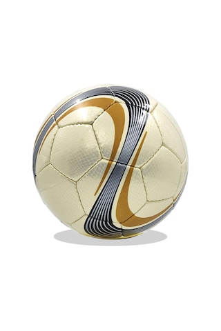 Black Süper Futbol Topu Std Altın - Siyah
