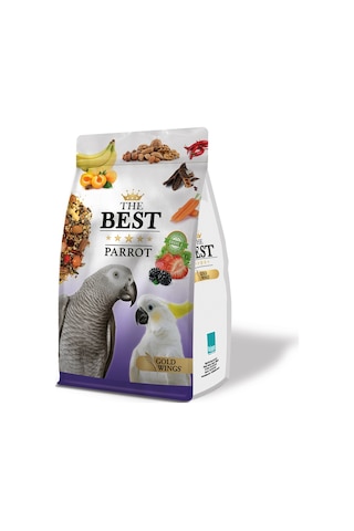 Gold Wings The Best Meyveli Papağan Yemi 1.25 Kg