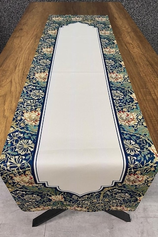Geleneksel Desenli Runner 40x140 Cm Renkli
