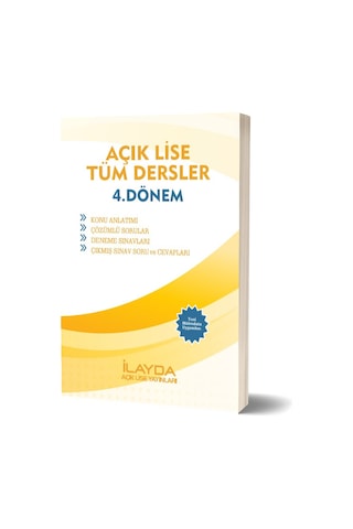 Açık Öğretim Lisesi 4. Dönem Tüm Dersler Kitabı