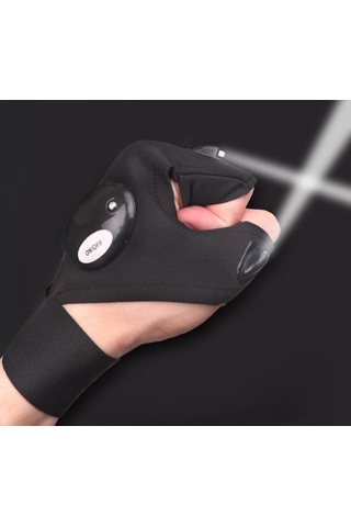 Led Işıklı Çalışma Eldiveni Sağ Sol Çift - 9004241698638do Çok Renkli