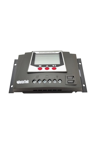 Betatek 40 Amper Pwm Solar Şarj Kontrol Cihazı - 12 / 24 Volt Akü Şarj Regülatörü - Kesici