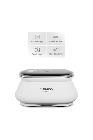 Xenon Smart Şarjlı Tüy Toplama Makinesi 7200 Rpm, 3 Kademe, Çift 6 Bıçaklı, Led Ekran, Usb-c, 1800 Mah X6175