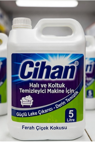 Cihan Halı ve Koltuk Temizleyici Makine İçin 5 L Cihan Halı ve Koltuk Temizleyici Makine İçin 5 L