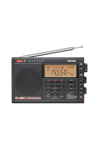 Tecsun Pl-680 Radyo Fm Dijital Ayarlama Tam Bant Fm/mw/sbb/pll Sentezli Stereo Radyo