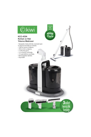 Kiwi KCC-4324 Koltuk ve Halı Yıkama  Makinesi