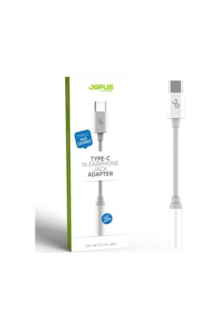 Jopus JO-TY03 Universal Type-C 3.5 MM Dönüstürü Beyaz