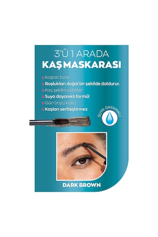 Avon Brow Boost Kaş Jeli Dark Brown