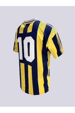 Fenerbahçe Retro Çubuklu Forma 95/96 Sarı-lacıvert