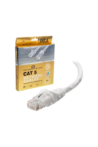 Pm-7959 Gri Cat5 3 Metre Ethernet Network Kablosu