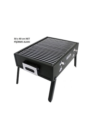 Grillmate Roadtrip Çantalı Katlanır Ayak Mangal Siyah