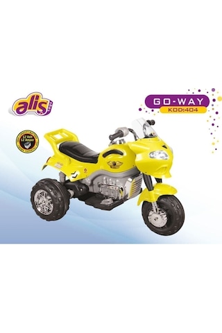 Aliş 404 12 Volt Turbo Go Way Elden Gazlı Akülü Motorsiklet & Atv Görsel Rengi