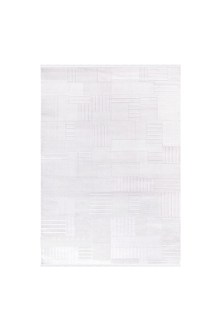 Perla 4031 Gri Uzun Ömürlü Yumuşak Polyester Halı Gri