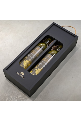Anadolia Premium Naturel Sızma Zeytinyağı Ahşap Kutulu 2 x 500 ML