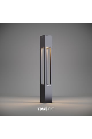 Fonelight Aka Modern Yürüyüş Yolu Bahçe Aydınlatması Antrasit