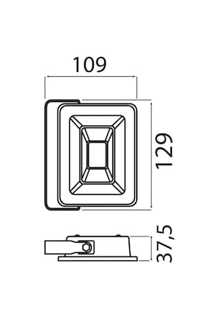 Pars-10 6400k Kelvın Beyaz Işık 30 Watt Smd Led Projektör