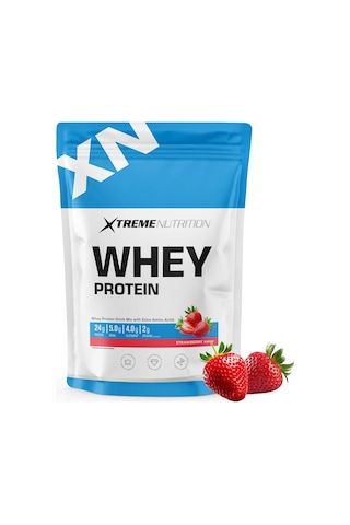Xtreme Whey Protein Tozu - 512 G - Çilek Aromalı - 16 Servis