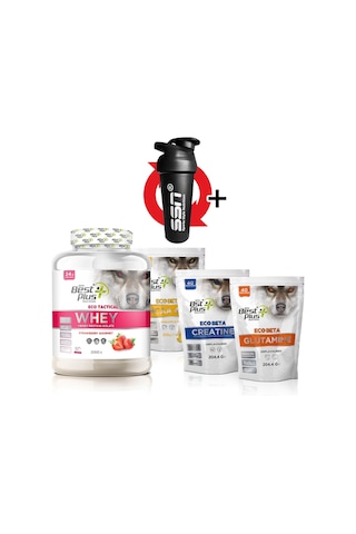 Bpn Eco Tactical Kombinasyon Paketi(Whey Protein Çilek)