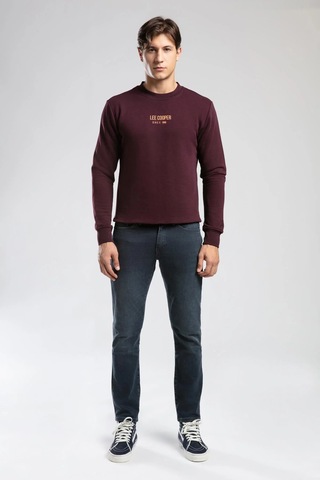 Lee Cooper Erkek Sweat 261 Lcm 241040 4201 Mürdüm Mürdüm