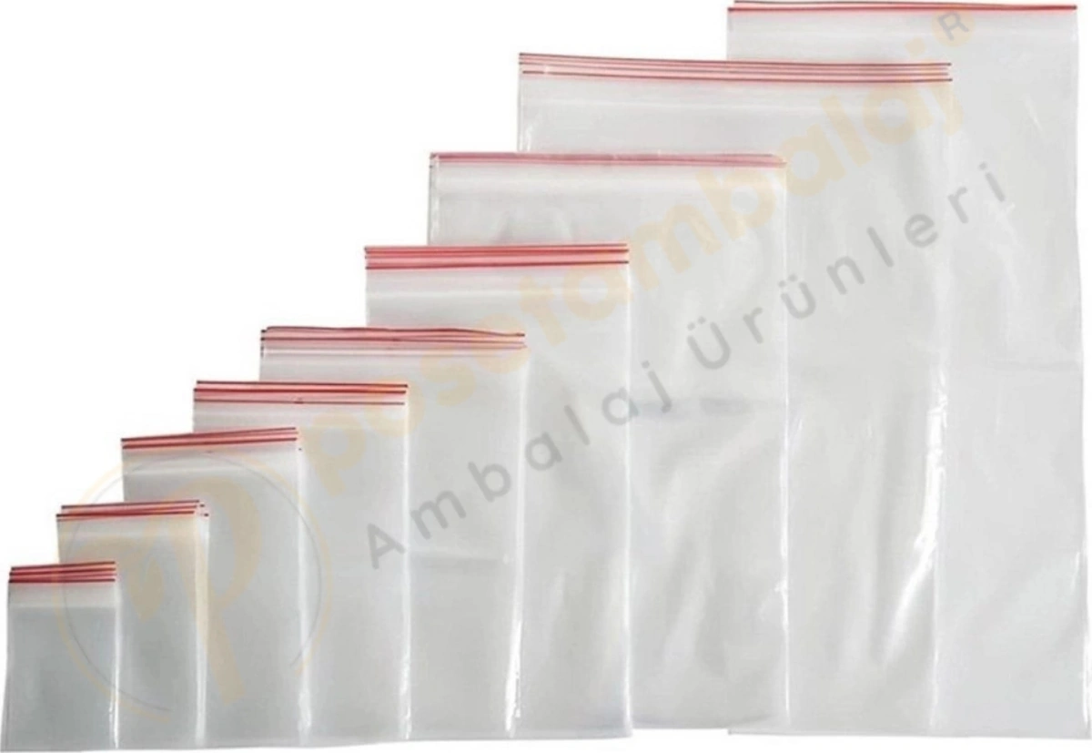16x20 Cm. Kilitli Torba 100 Adet