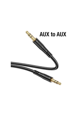 Hoco Upa24 Aux To Aux 3.5mm Ses Aktarım Kablosu 1mt