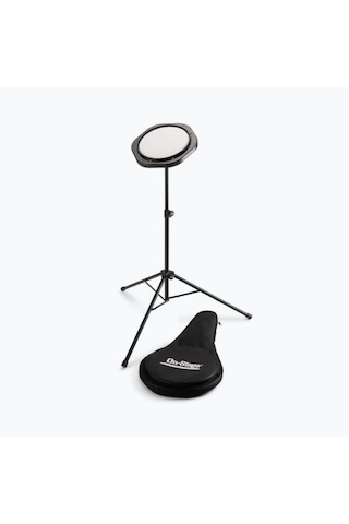 On Stage Dfp5500 Davul Çalışma Pedi Seti Eğitim - Komple Egzersiz Kiti Yüksekliği Ayarlanabilir Stand, Rebound Hissi Veren Pad, Baget Ve Çanta Dahil Ölçüler: 8 İnç Pad Çapı