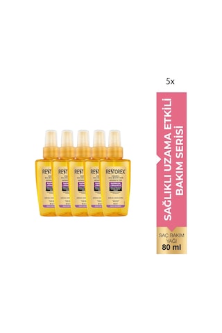 Speed Strong Onarıcı Bakım Saç Bakım Yağı 80 Ml - Sarmaşık Özlü, Sağlıklı Uzama, Karşıtı 5 Adet