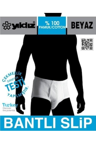 Yıldız 09 Ribana Bantlı Slip