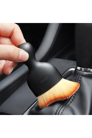 Araba İç Temizleme Yumuşak Fırça Koruma Kaplı Pano Hava Çıkış Boşluğu Toz Giderme Ev Ofis Detaylandırma Temiz Araçları