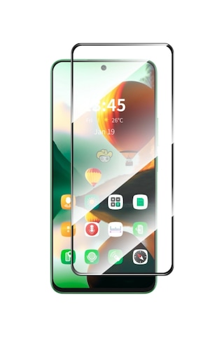 Nettech İnfinix Note 40 Pro Uyumlu 5d Glas Full Cam Koruyucu - Siyah