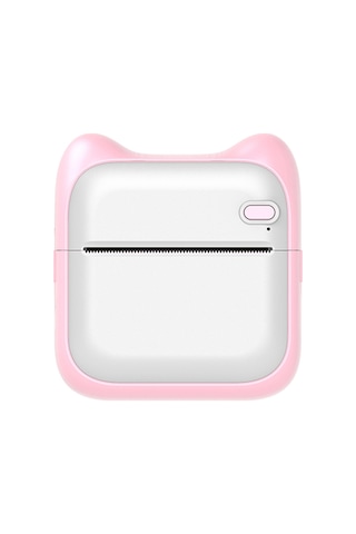 Maiyame Taşınabilir Cep Boyutunda Yazıcı Kablosuz Bt Termal Yazıcı Basit Kullanım Desteği Fotoğraf Notları Hatalar Metin Not Yazdırma Pembe