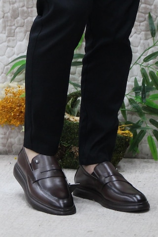 Pierre Cardin 14207 Kahve Hafif Taban Hakiki Deri Erkek Ayakkabı 001