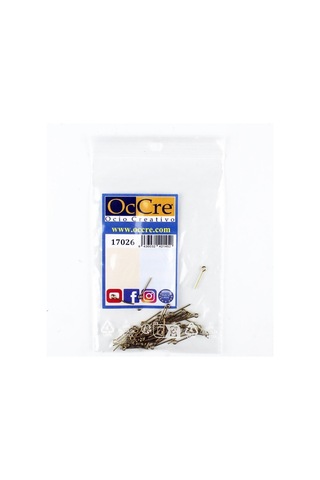 Occre 17026 Prinç Kaplamalı Çelik Halka, 60 Adet-57386