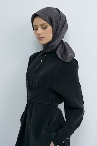 Armine Saf İpek Sura Eşarp-2026 İlkbahar-yaz- 952200d Antrasit