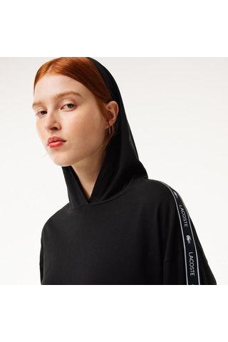 Lacoste Kadın Sweatshırt Sf1473-00-031 Siyah