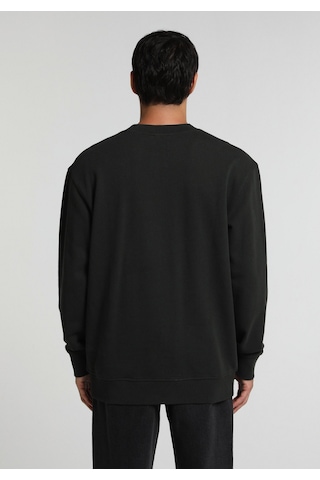 Colin's Colins Relaxed Fit Yuvarlak Yaka Düz Erkek Yeşil Sweatshirt Cl1082256 Q1.v2 Kha Haki