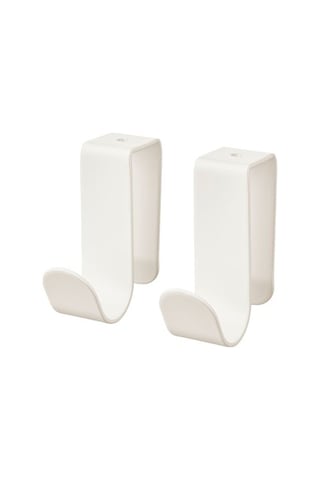 Ikea Lätthet Kanca Ve Klips, Beyaz, 2 Adet
