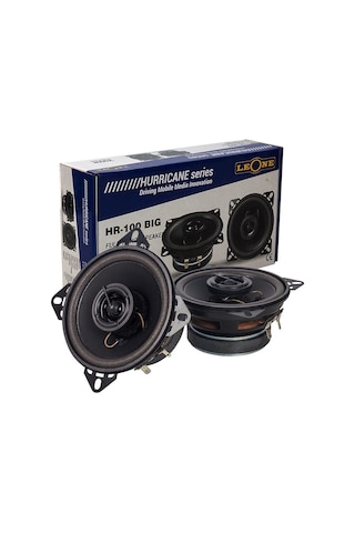 Leone Hr-100 Bıg 10 Cm Tweeterlı Oto Hoparlör 2li Takım 5023