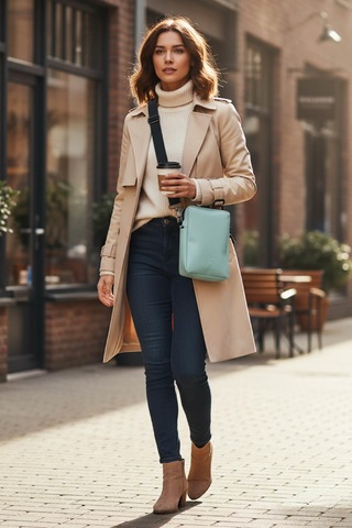 Brandsmithshop Sage Adaçayı Yeşili Glow Elegant Omuz Çantası Çok Renkli
